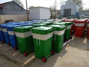 240升镀锌钢板垃圾桶在山东省德州